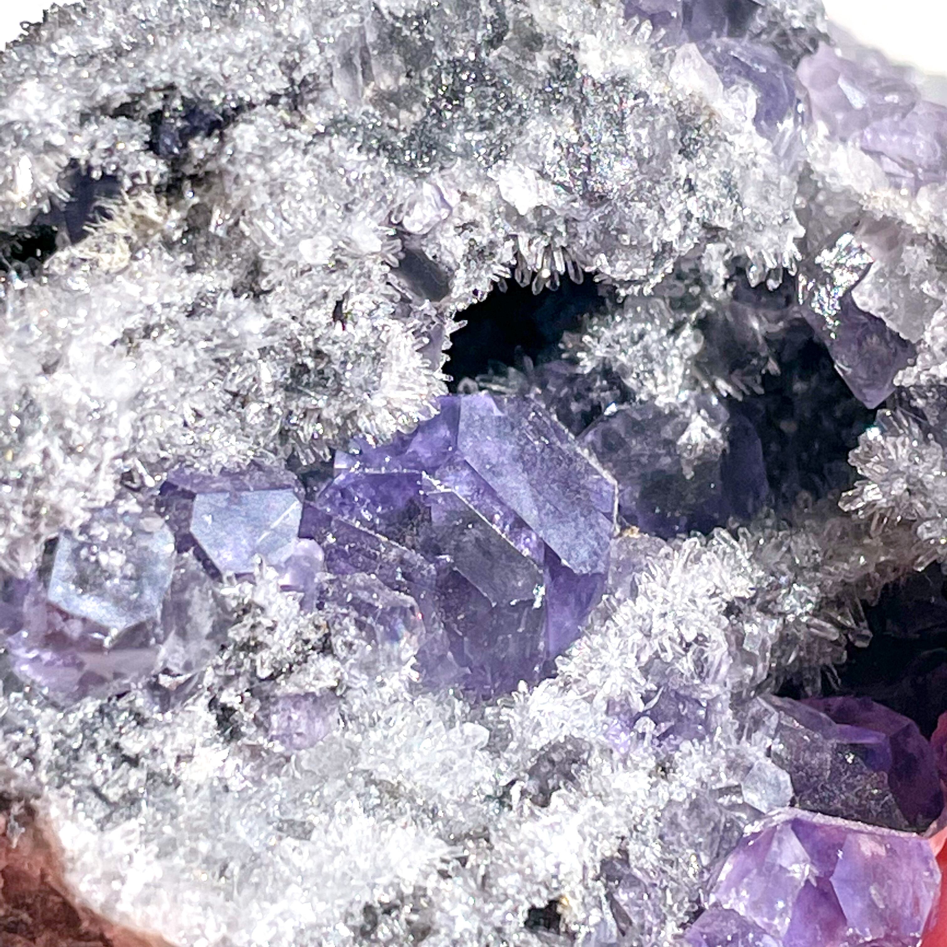 Fluorite with Clear Quartz (共生原石) 3 ✧ フローライト Fluorite with Clear Quartz (共生原石) 3 ✧ フローライト