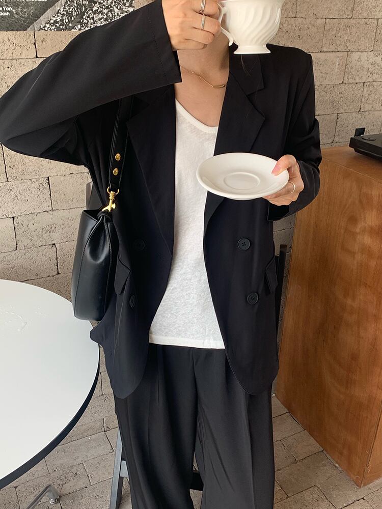 ジャケット シングルオータムスタイル薄手ルーズ ストリート 秋物 ビッグFスモールZ韓国69174541535