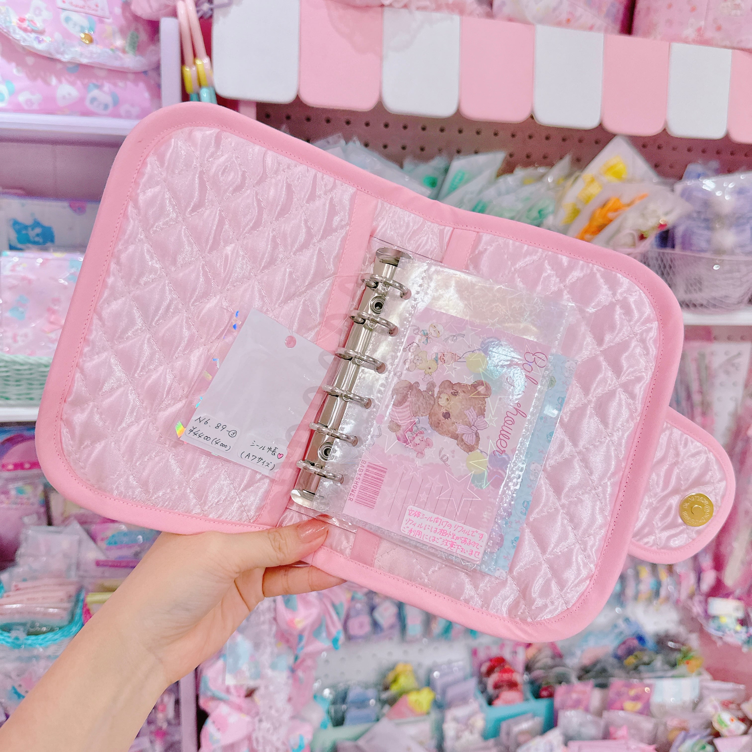 【N6】89-3シール帳（A7サイズ）