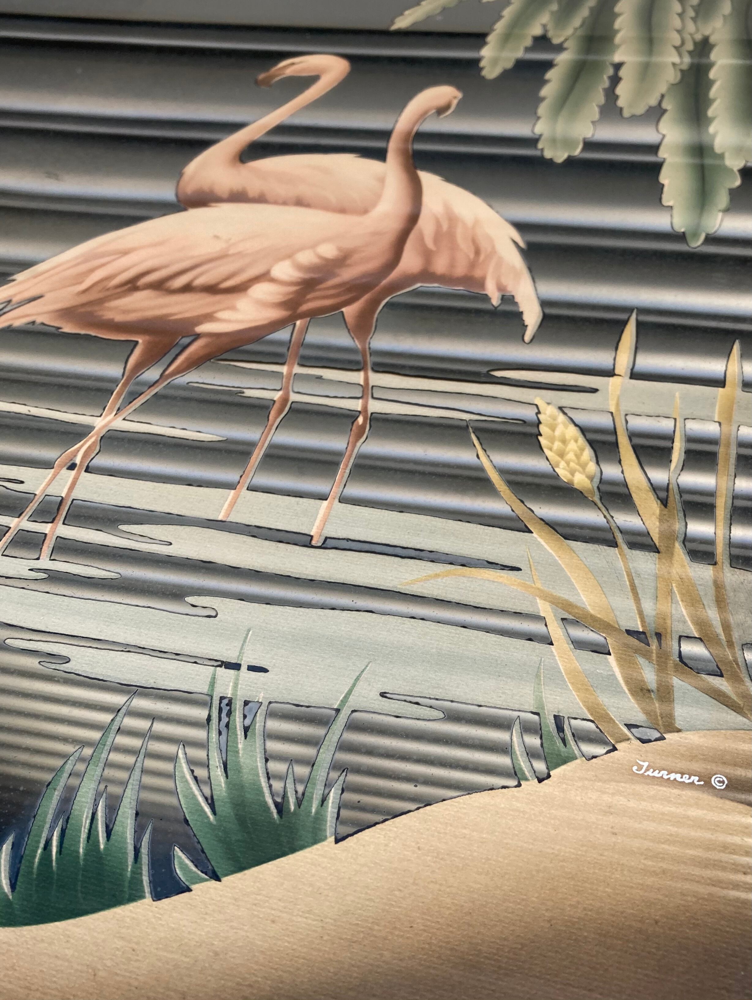 TURNER Turner Flamingo Vintage フラミンゴ ターナー Print Mid