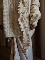 frill design volume remake knit-5131-1