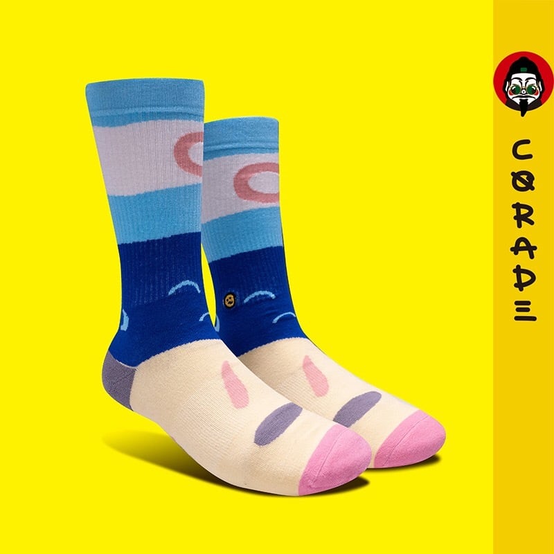 corade X Orzysox　Sunshine beach靴下  メンズ・レディース・ユニセックス