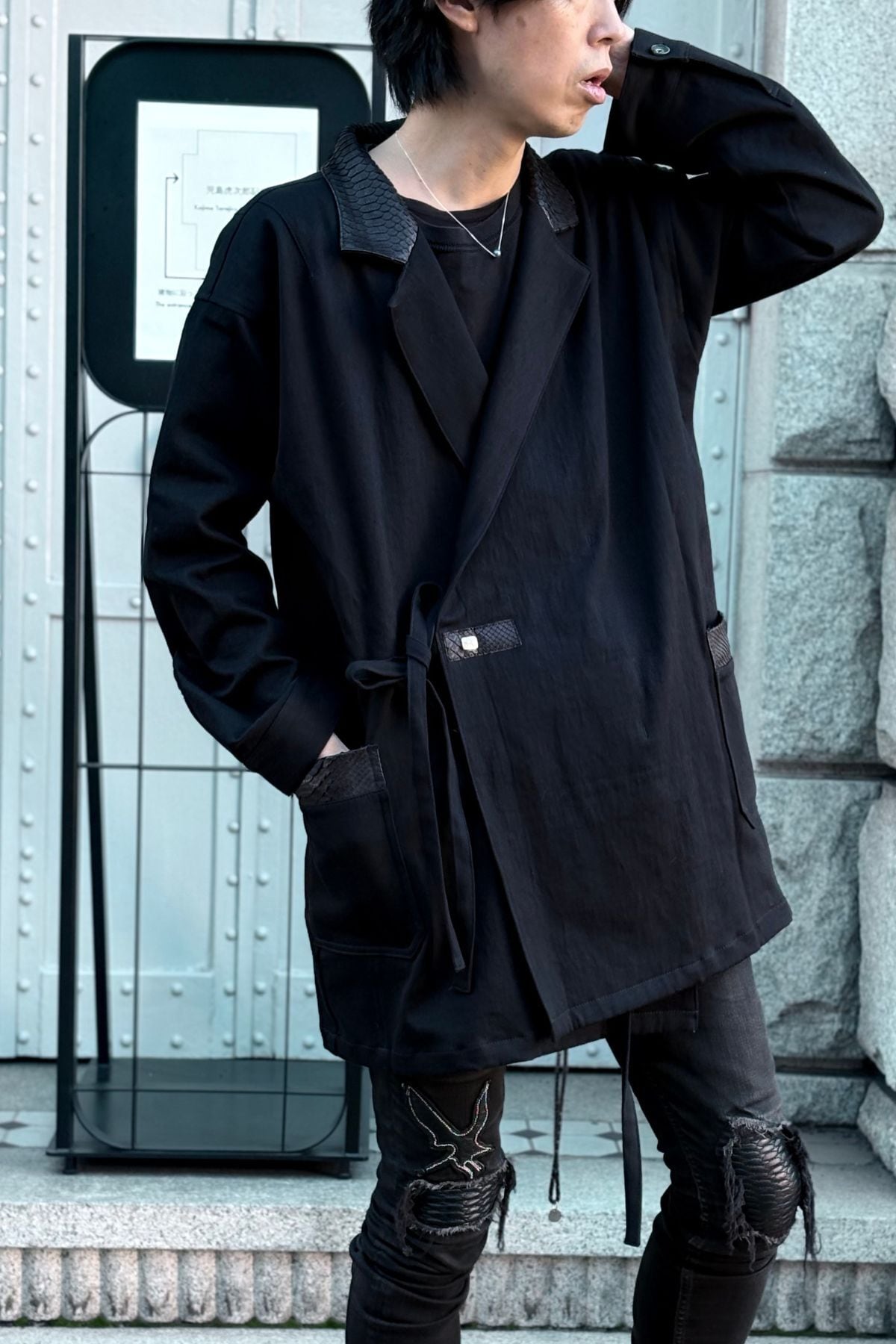 Web限定｜完全受注生産】神龍ジャケット作務衣-縁- / SAMUE JACKET