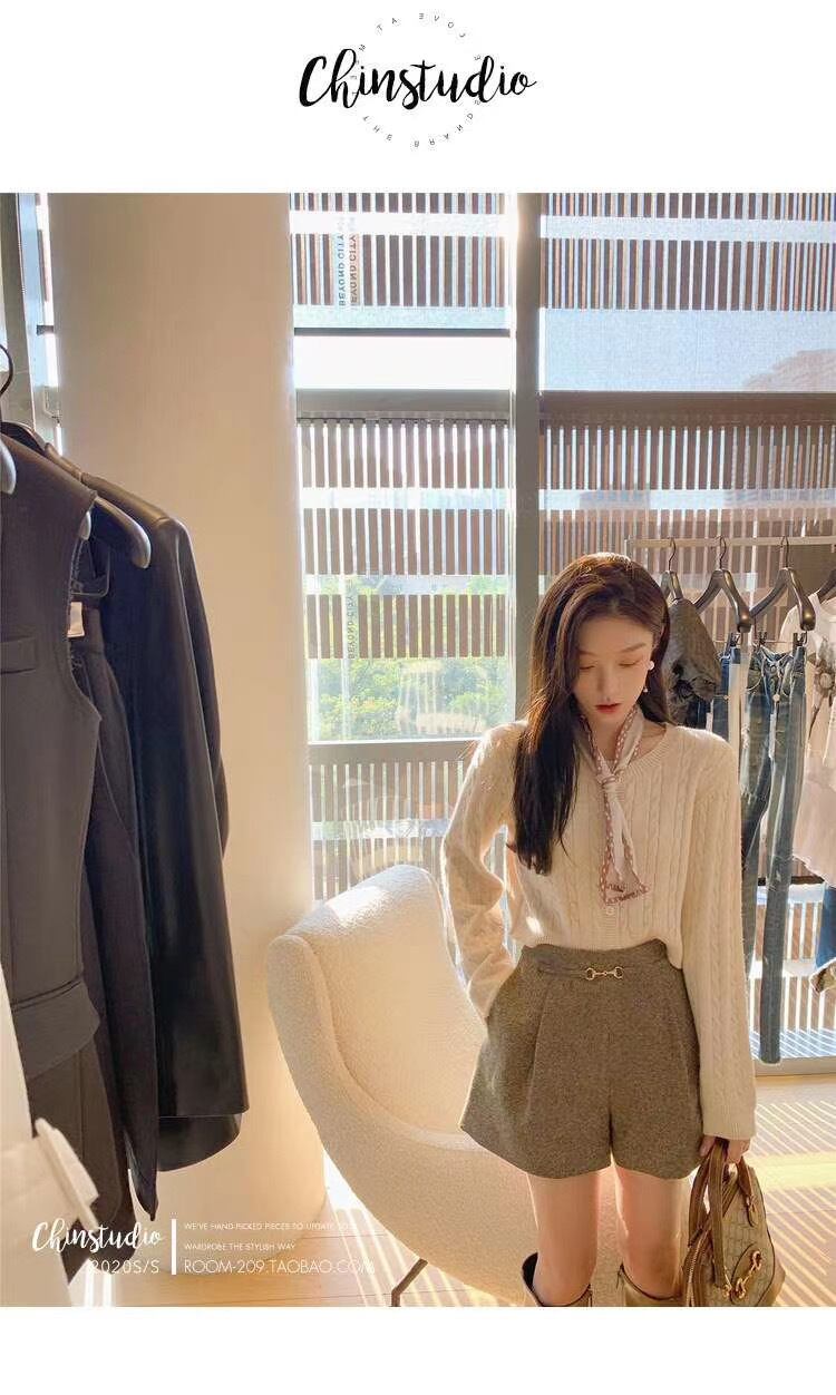 ニットカーディガン