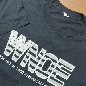 【US古着】90s FM ラジオ局 半袖 Tシャツ バックプリント ロゴ L相当 古着