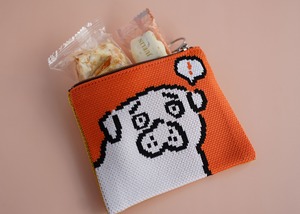 ニットポーチS「LUNCH TIME !」