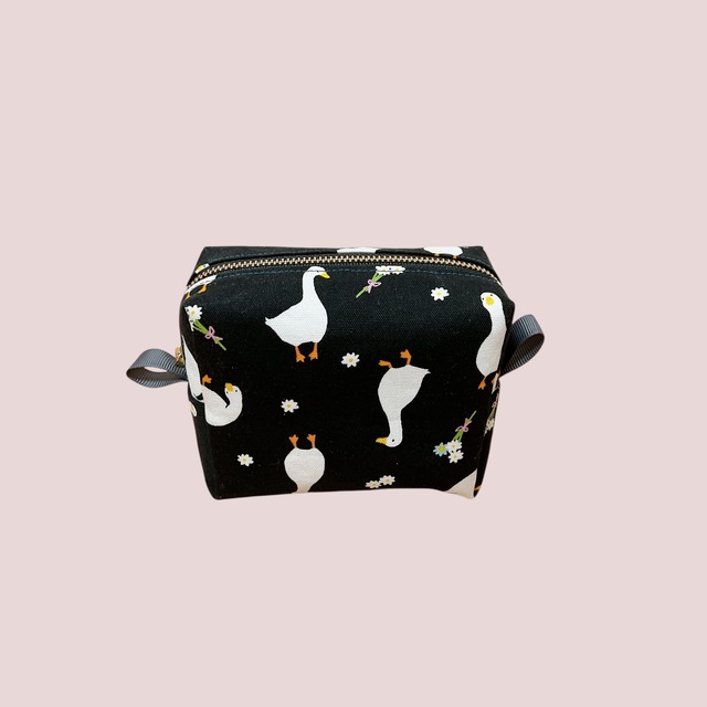 ボックスポーチ＜20cmファスナー＞