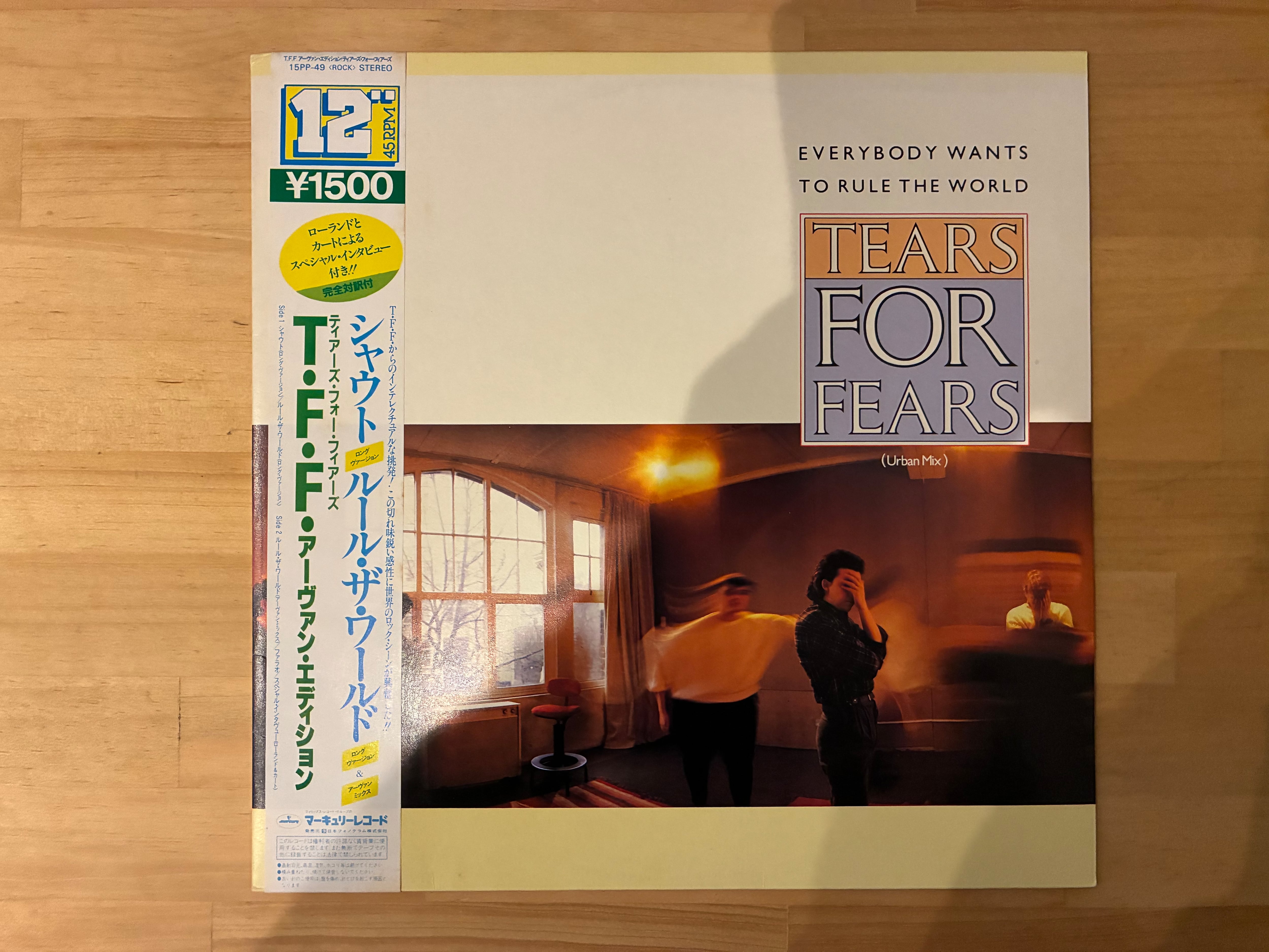 TEARS FOR FEARS / EVERYBODY WANTS TO RULE THE WORLD | sixteen