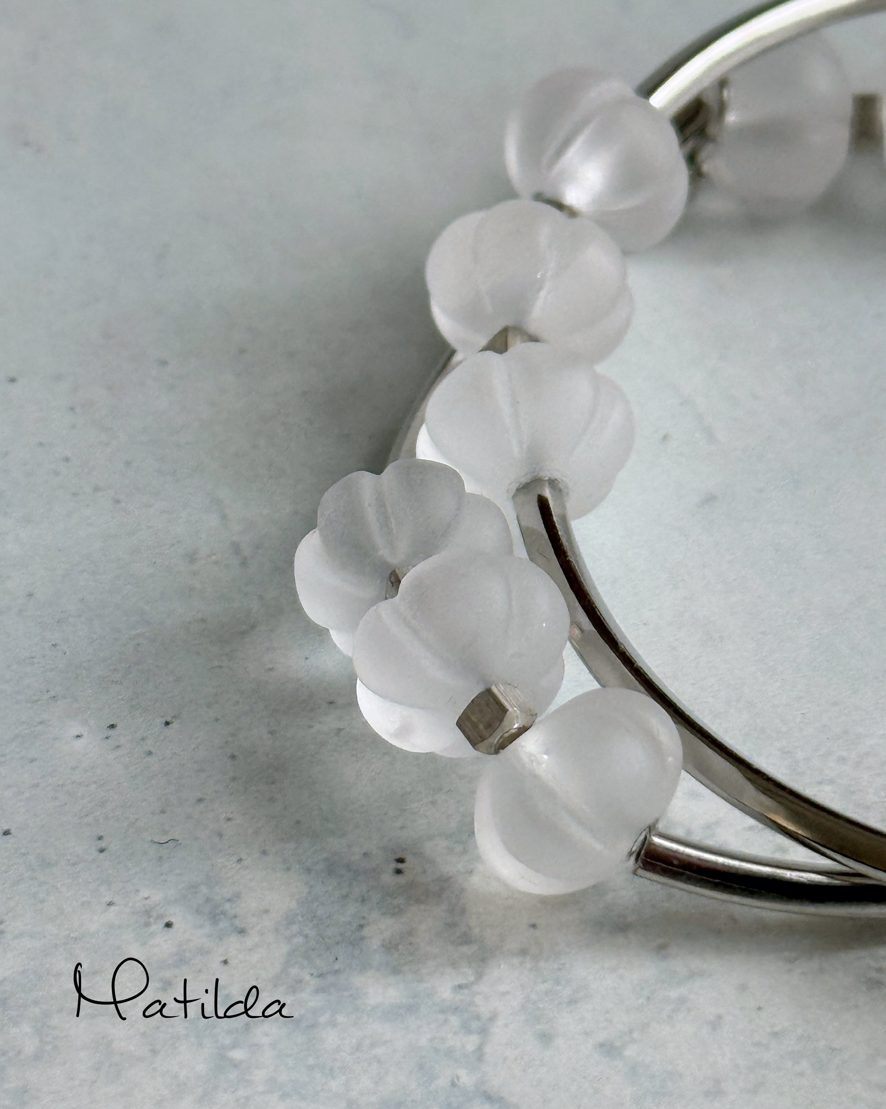 layered bracelet(クォーツ・シルバー)