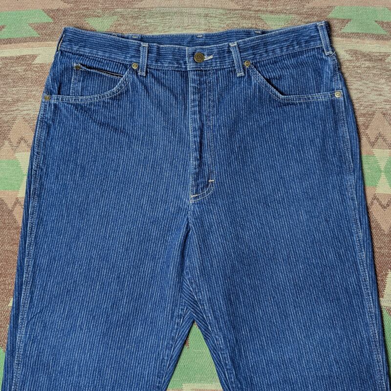 80s Lee 200-3143 Stripe Denim Jeans (W36) | Wonder Wear