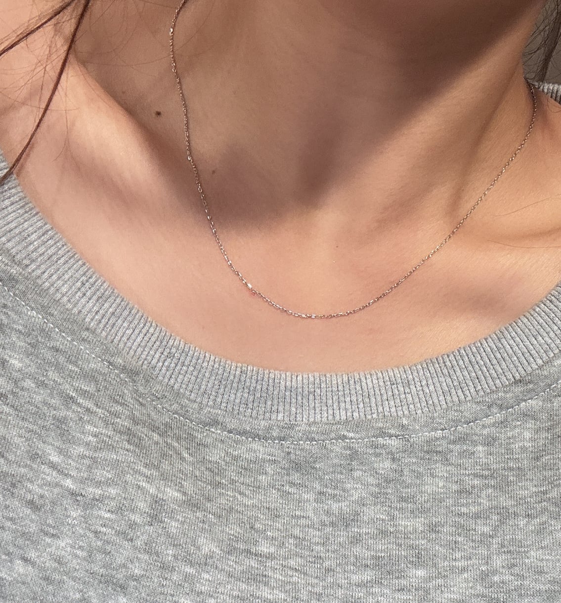 メレダイヤチェーンミディアムネックレス | SASSY ANGEL