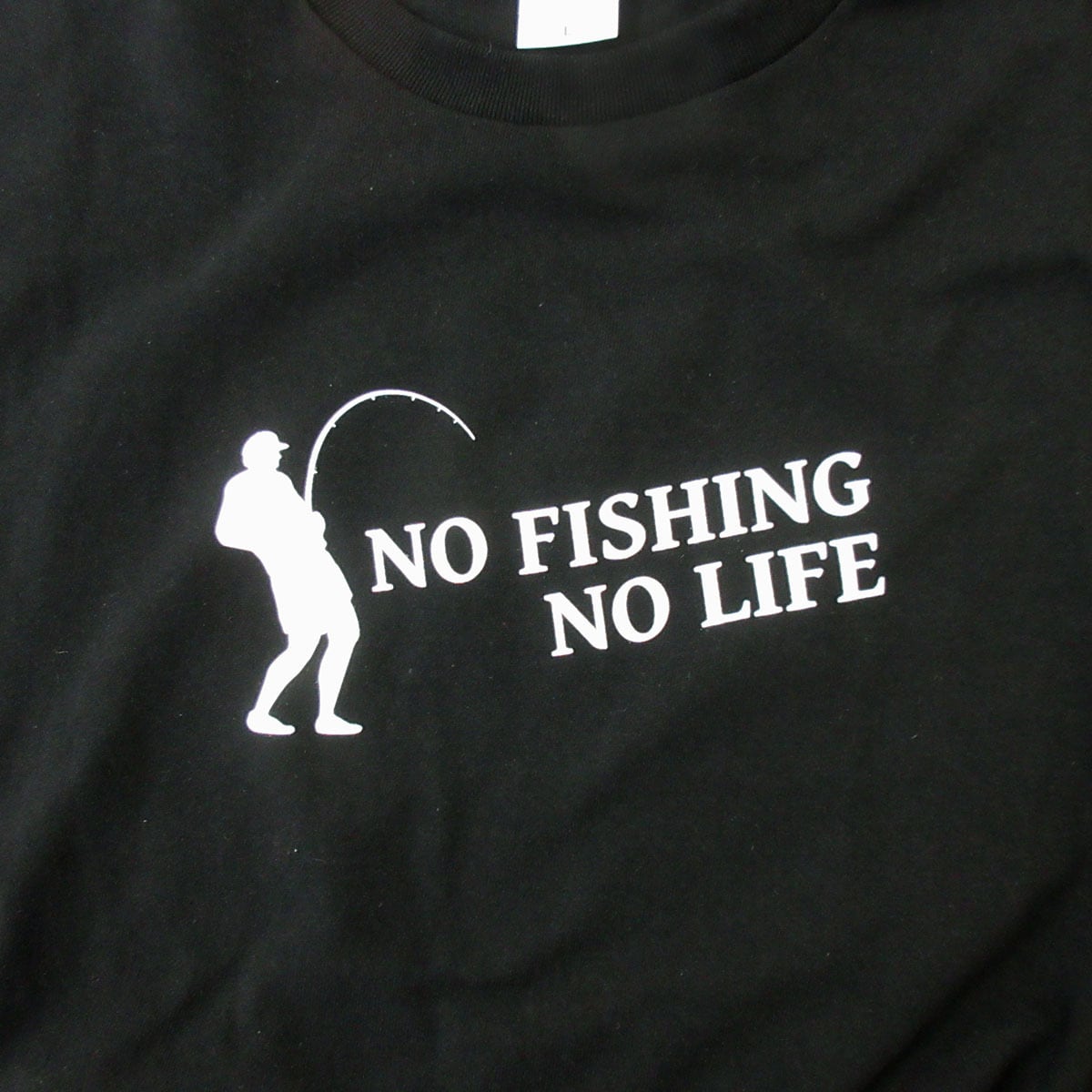 NO FISHING NO LIFE Tシャツ ms24 釣り好き 釣り人 誕生日 父の