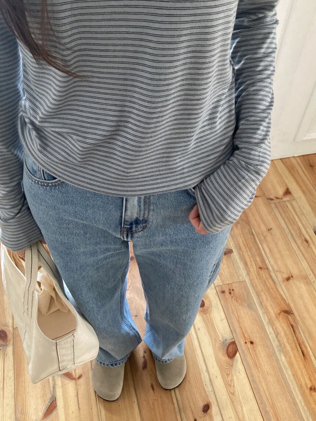 (予約) TOUST / Mone stripe tee 3color