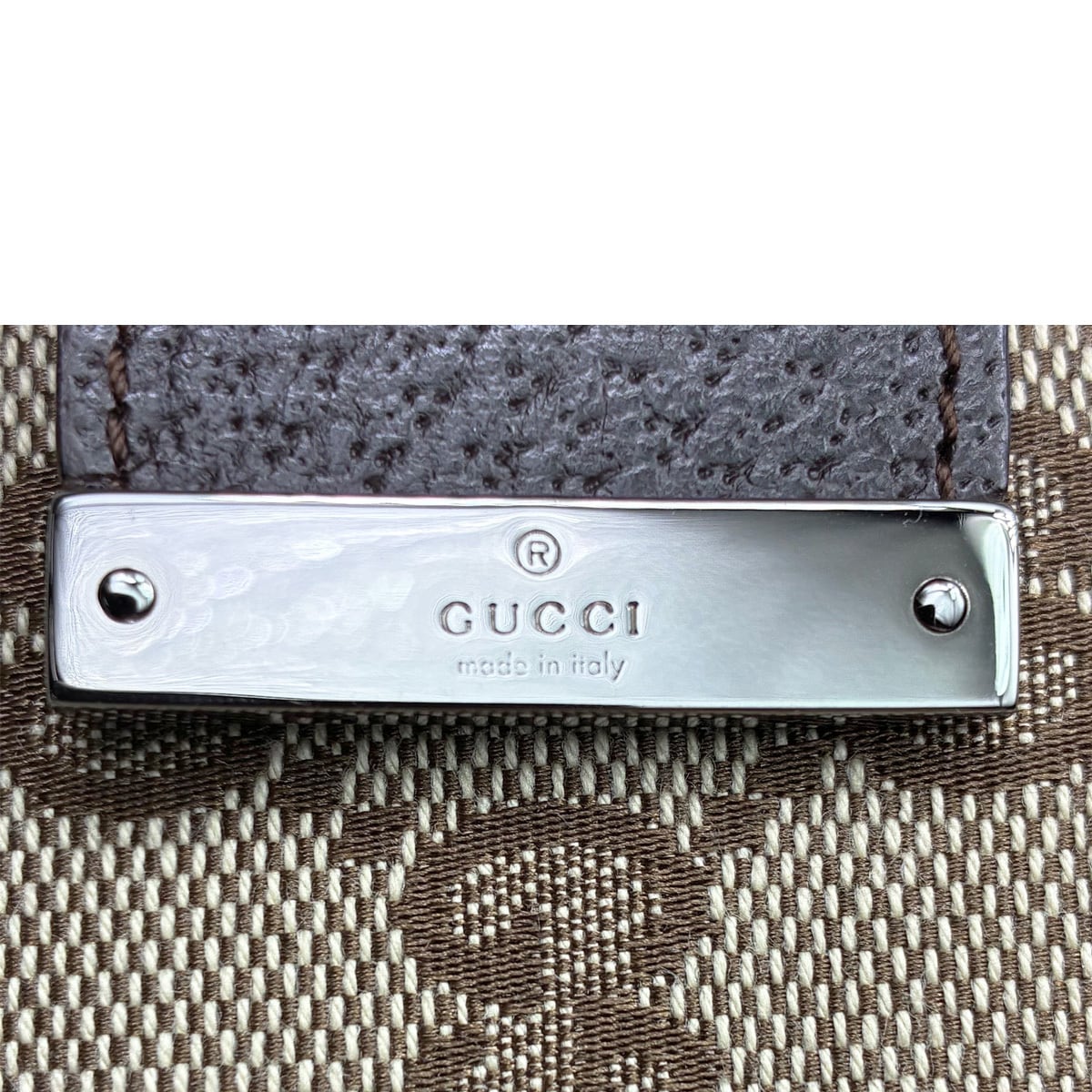 中古】 グッチ GGキャンバス アジェンダ 手帳 6穴式 レザー 115240
