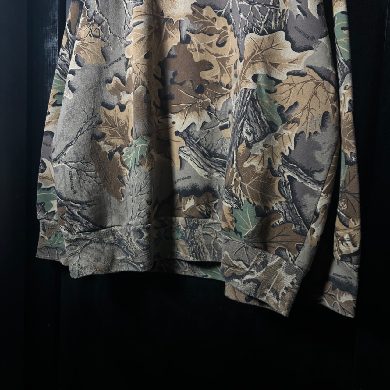 80s〜90s RED HEAD リアルツリーカモ スウェット 迷彩