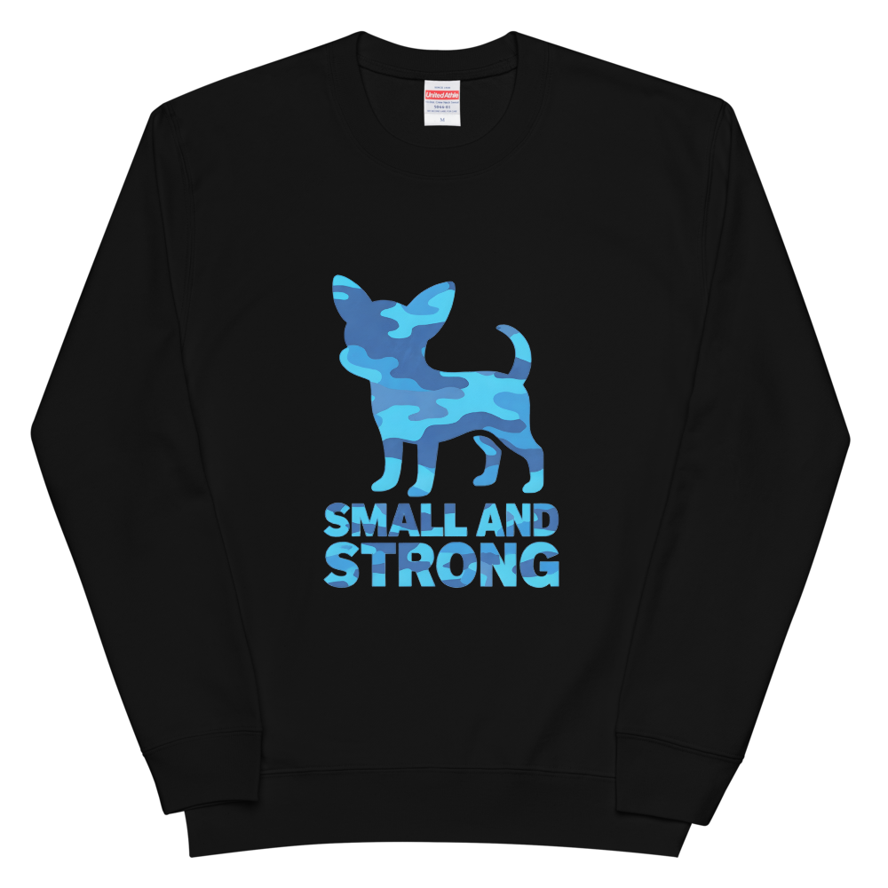 Stand Chihuahua-Blue スウェット P0116