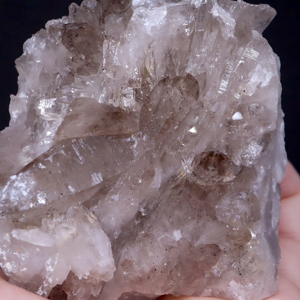 スモーキークォーツ 煙水晶 233g SQZ130 鉱物 原石 天然石
