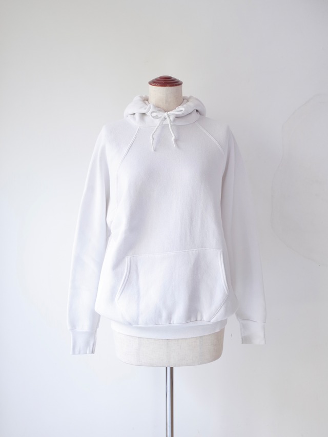 90s White pullover hoodie