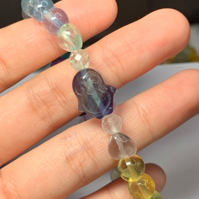 D17ペンギンフローライトデザインブレスレット