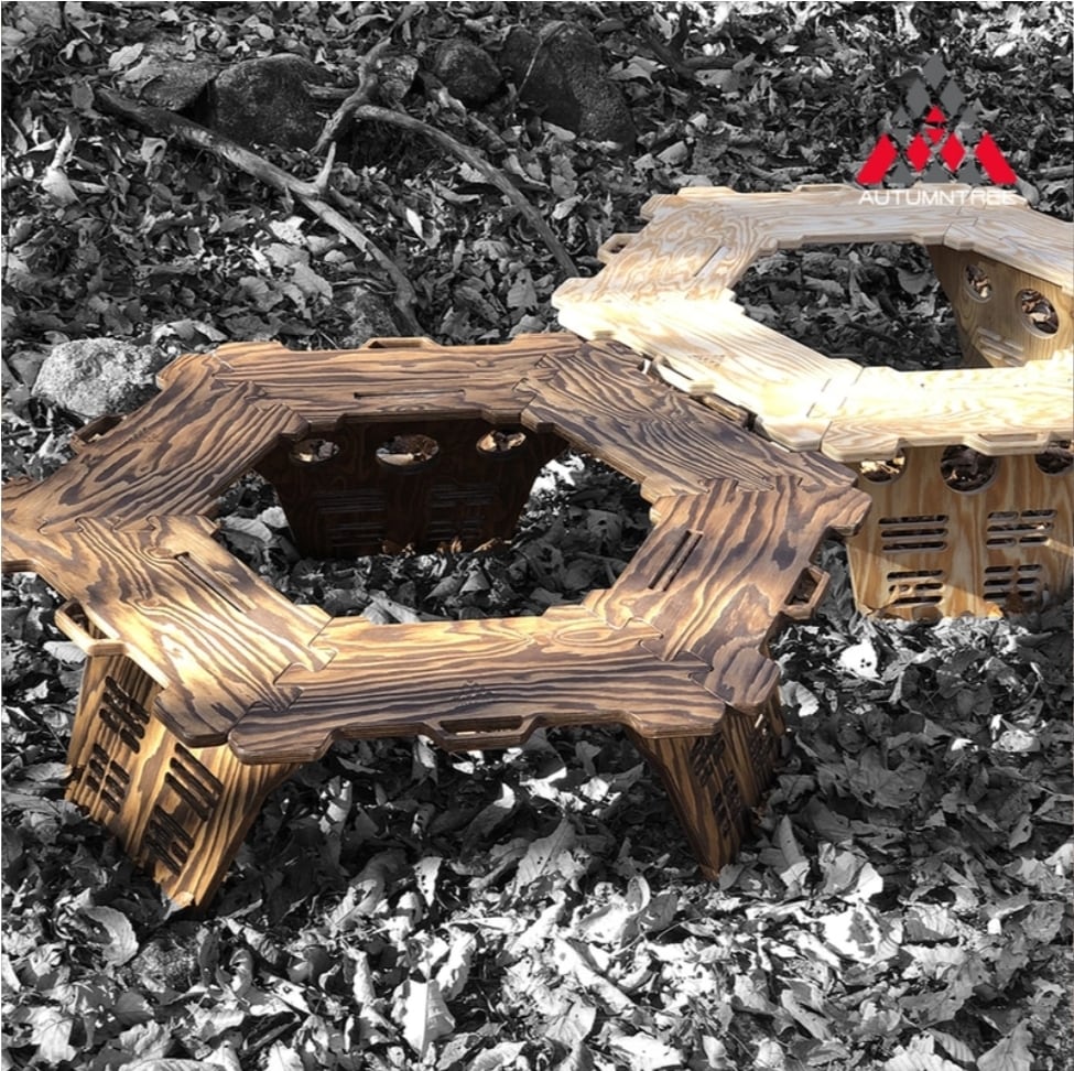 AUTAMNTREE ヘキサゴンテーブル | AXL CAMP