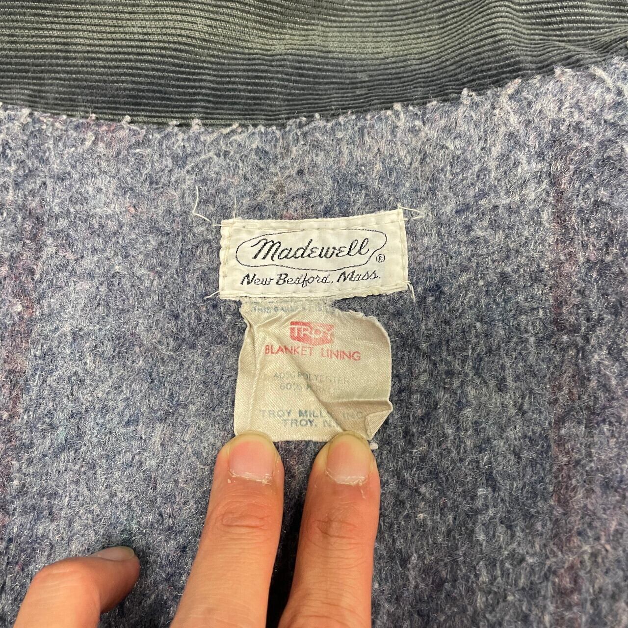 60〜70年代 MADEWELL ブランケットライナー デニムカバーオール メンズ