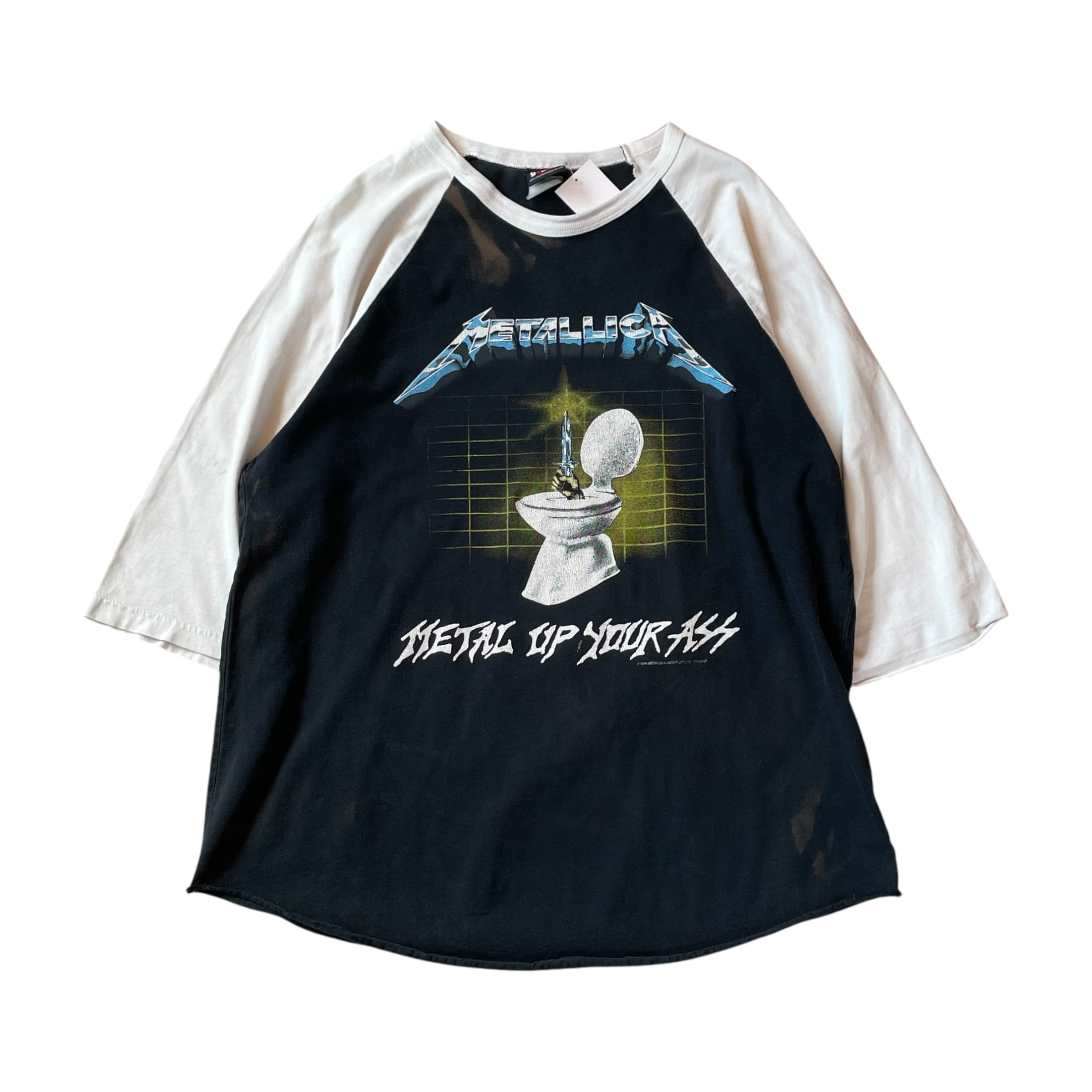 1994s METALLICA "METAL UP YOUR ASS" raglan sleeve T-shirt