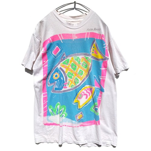[Palm Beach] Vintage Print T-Shirt [1990s-] Vintage Print T-Shirt