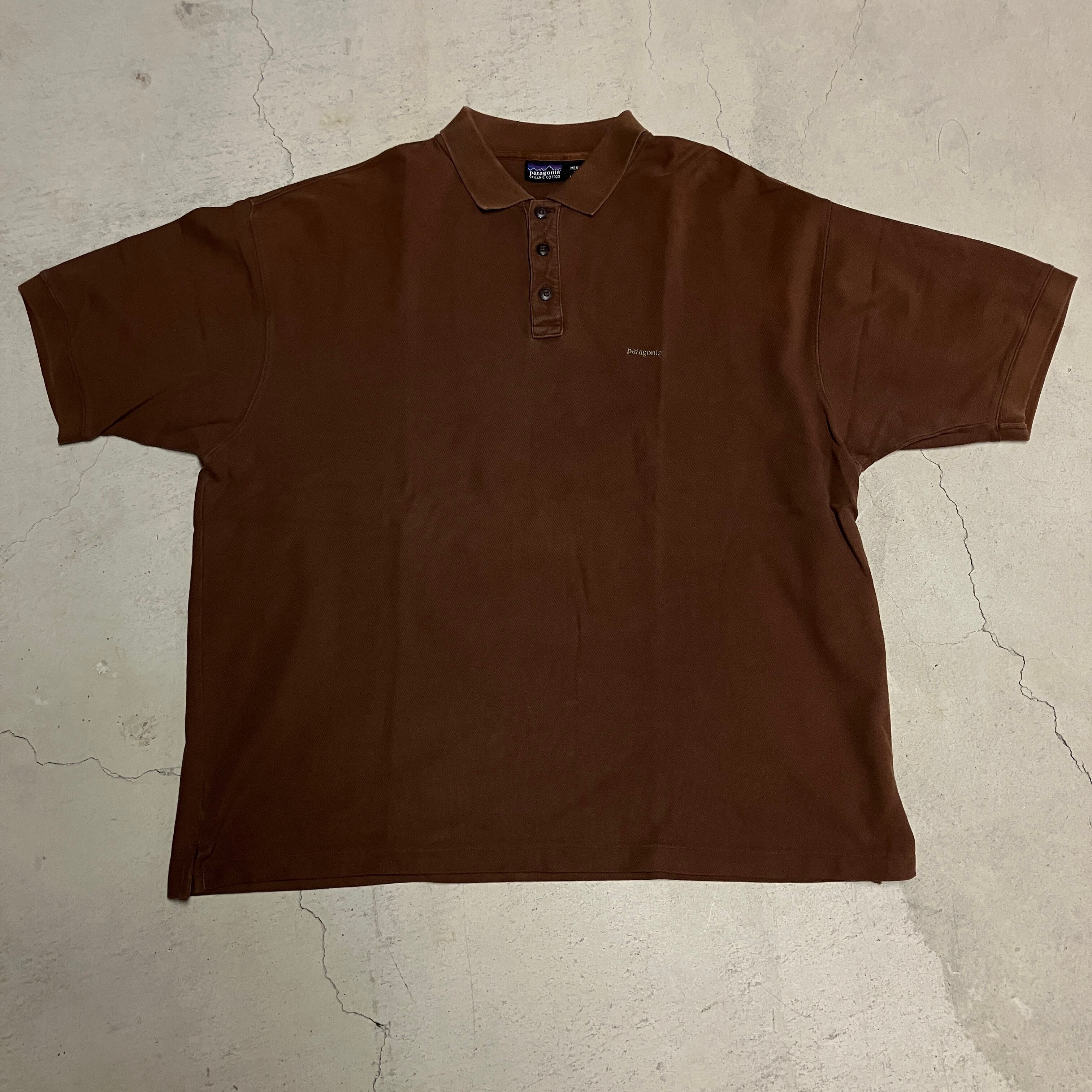 PATAGONIA POLO SHIRT BROWN 2000'S OLD XL | safarionline