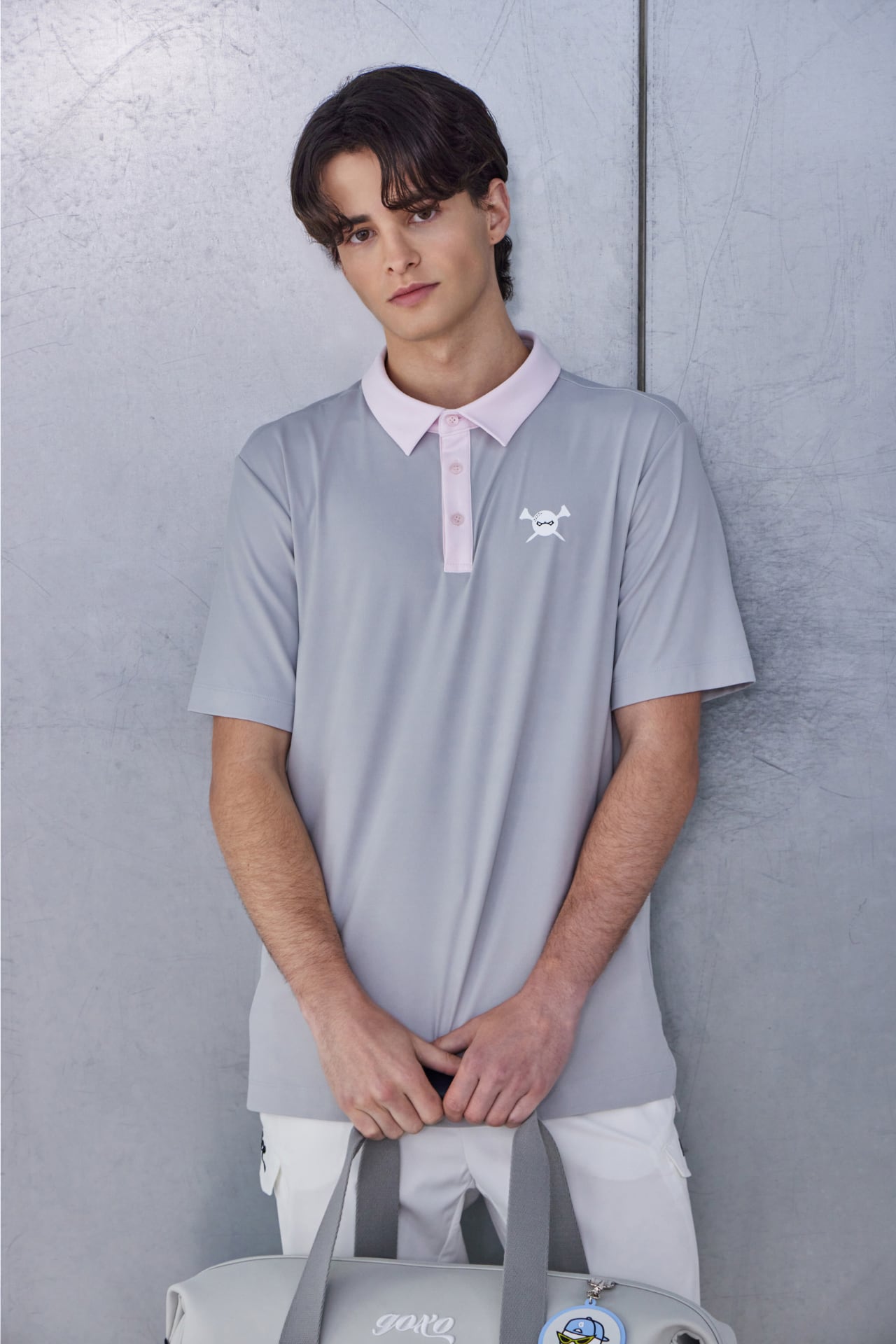 GOXO ゴーエックスオー パフォーマンスカラートップ グレー | GOXO