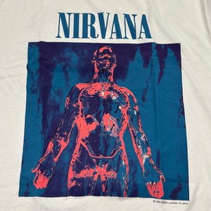9604 NIRVANAブートT ロックTシャツ 半袖 両面プリント XL