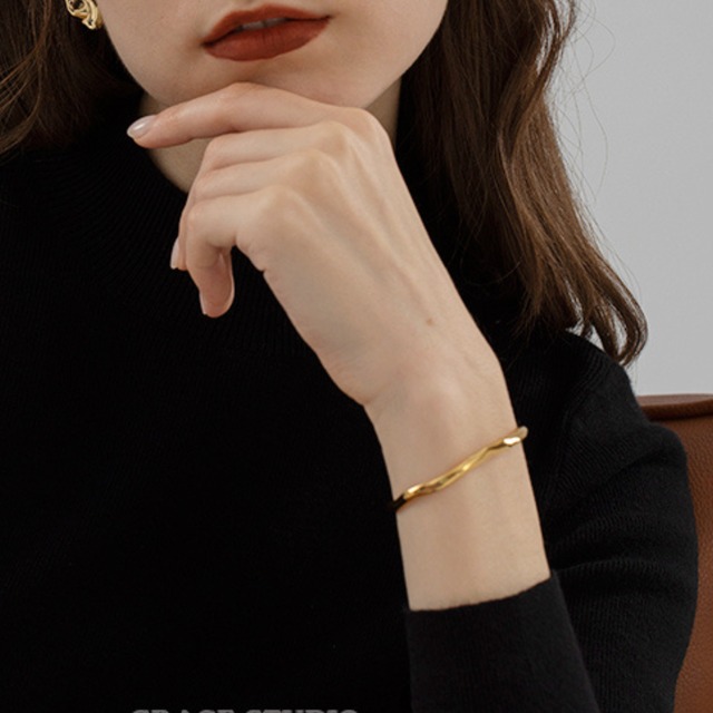 wave design bangle L0324