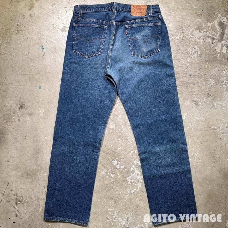 80's Levi's リーバイス 501 デニムパンツ 内股シングル 赤耳直後 刻印