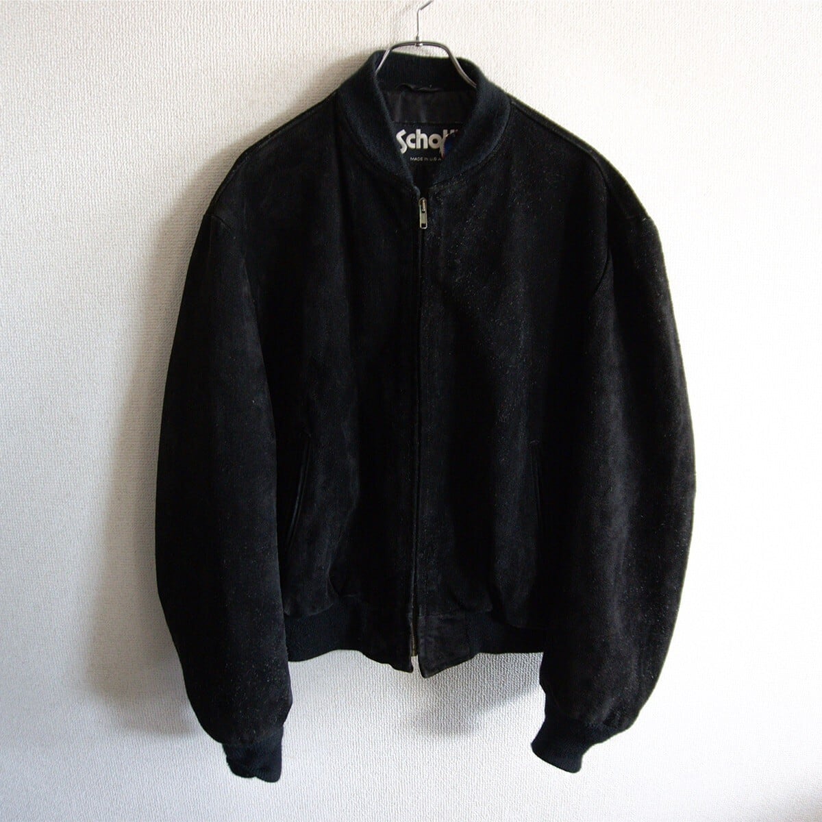 美品】SCHOTT【641/シングルライダースジャケット】38 ボアライナー
