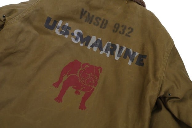 ジャケット・アウター FREE WHEELERS TYPE N-1 USMC DEVIL DOGS フリーホイーラーズ N-1カスタムモデル USMC VMF 111 デビルドッグス