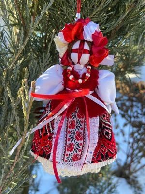 UA.Designer手作りモタンカ（ウクライナの御守り）