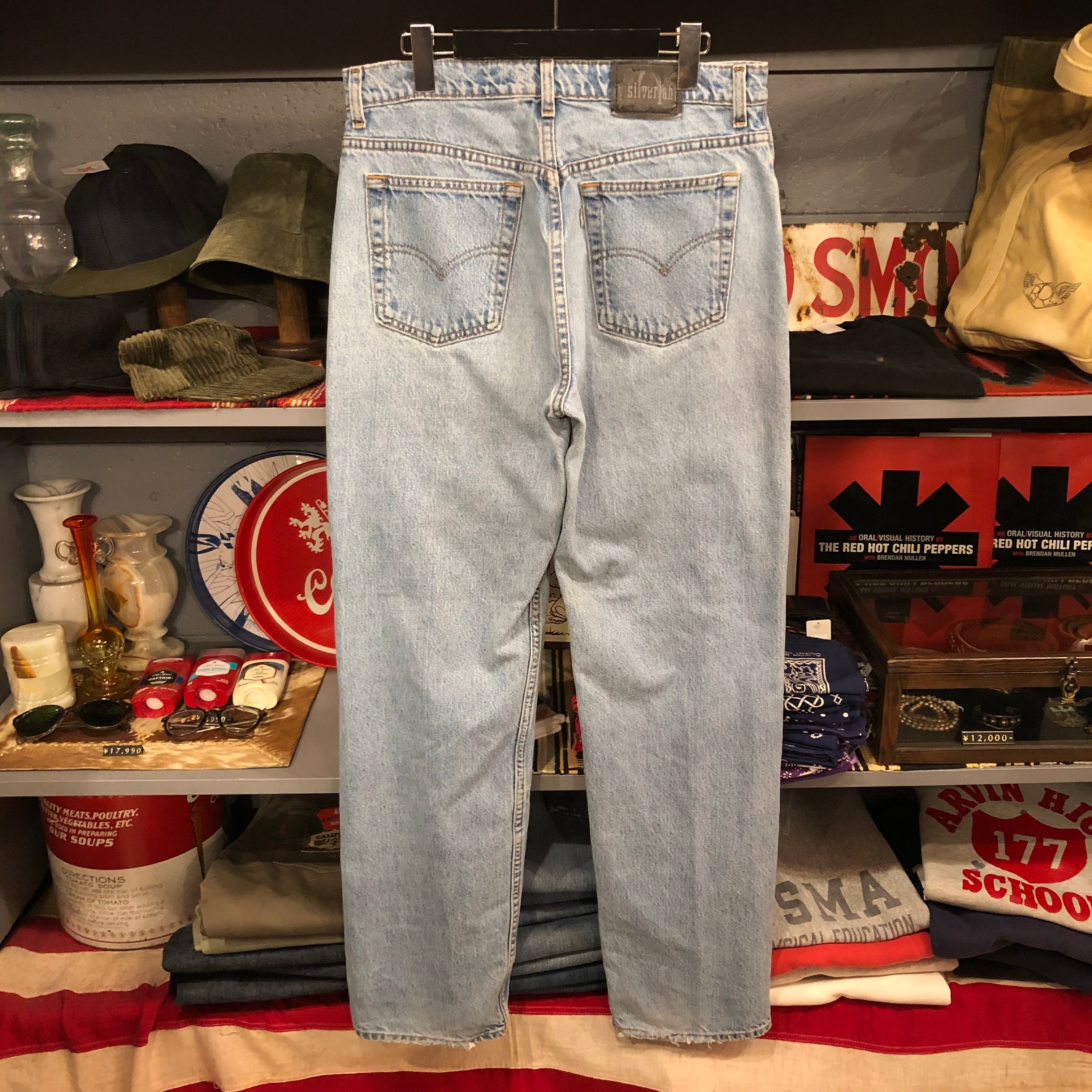 パンツ 1990s Levi's silver tab buggy pants Vintage 90s Levi's Silvertab Baggy Khaki Cargo Pants Size 38x34