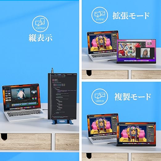 モバイルモニター 15.6インチ kksmart 4K解像度(3840*2160) 400nits高輝度 sRGB100%広色域 超軽量560g 超狭額縁 モバイルディスプレイ スピーカー内蔵 HDRモード対応 スタンドカバー付き 非光沢IPSパネル USB Type-C/mini HDMI PS4/PS5/XBOX/Switch/PC/Macなど対応 XL モバイルモニター 15.6インチ kksmart 4K解像度(3840*2160) 400nits高輝度 sRGB100%広色域 超軽量560g 超狭額縁 モバイルディスプレイ スピーカー内蔵 HDRモード対応 スタンドカバー付き 非光沢IPSパネル USB Type-C/mini HDMI PS4/PS5/XBOX/Switch/PC/Macなど対応 XL