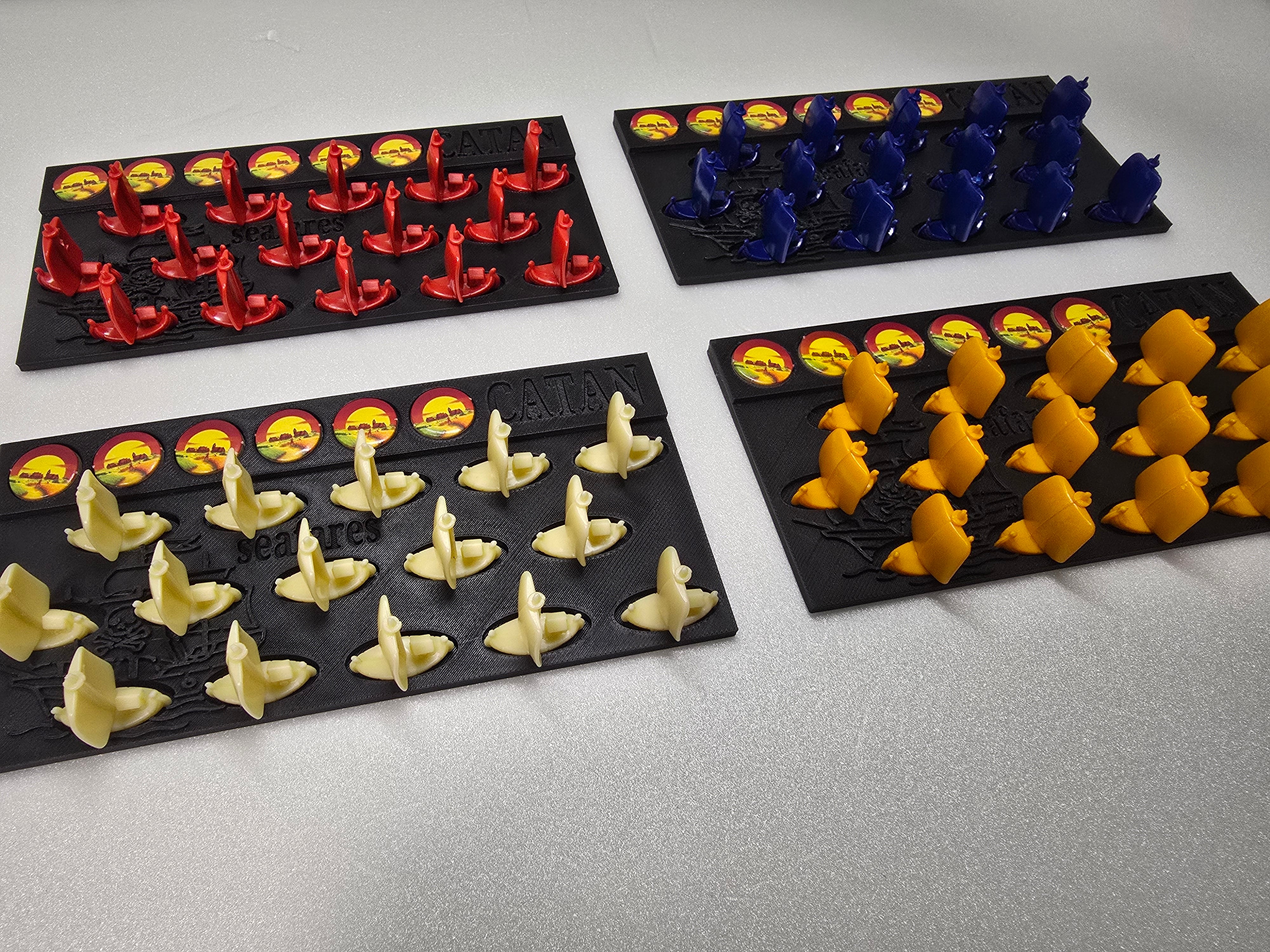 4点セット】CATAN-カタンプレイヤーボード | ozora LAB.≪全品送料