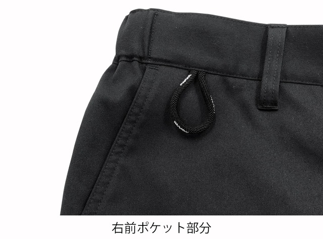 シーコンフォートロングパンツ BLACK