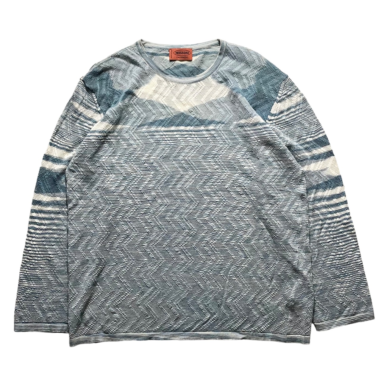 MISSONI “CASHMERE” silk blend summer sweater