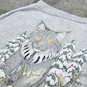 Lynx print sweat