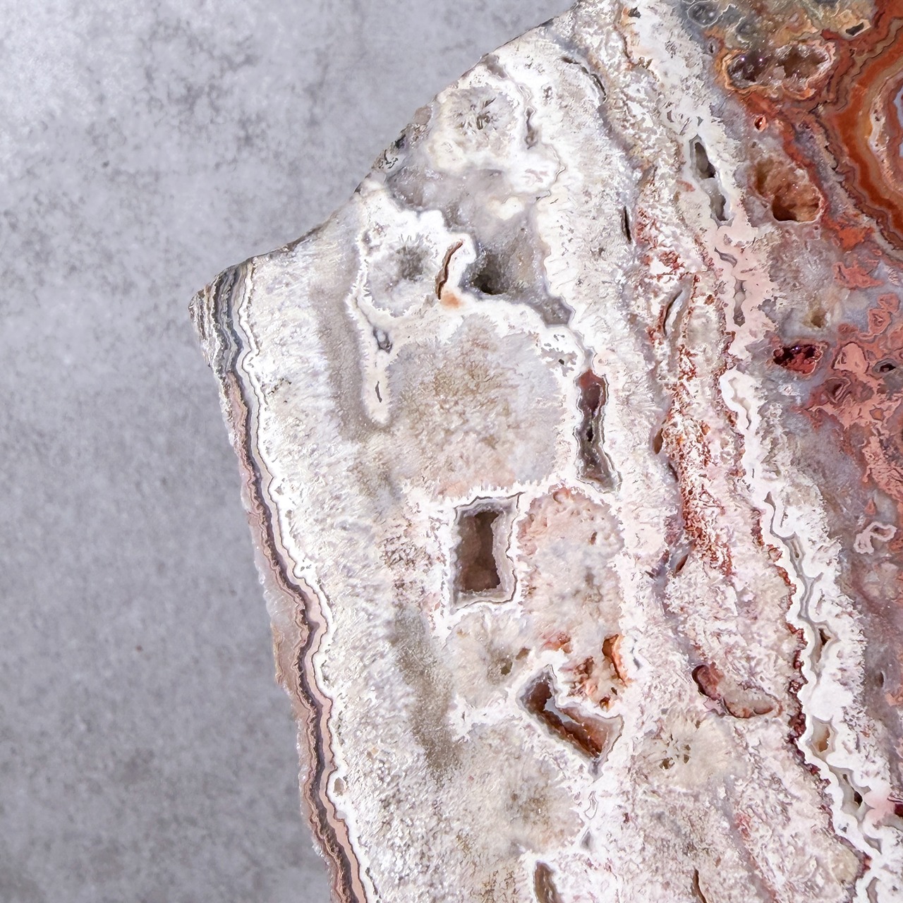 ピンククレイジーレースアゲート02 スラブ * Agate * 天然石