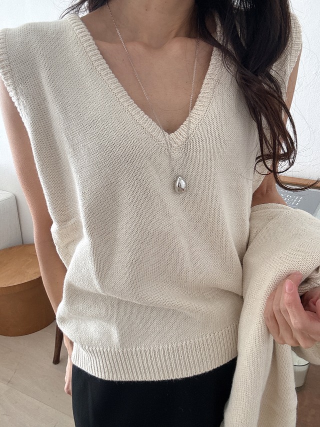 (即納) Fil. / Oval silver pendant