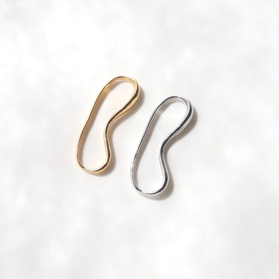 24KGPロングラインイヤーカフ