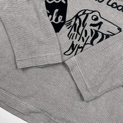 CASTELBAJAC カステルバジャック ボーダー ハイネック 長袖 Tシャツ 48/グレー系 メンズ