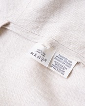 〈Hermès by martin margiela〉100％ LINEN Long gilet