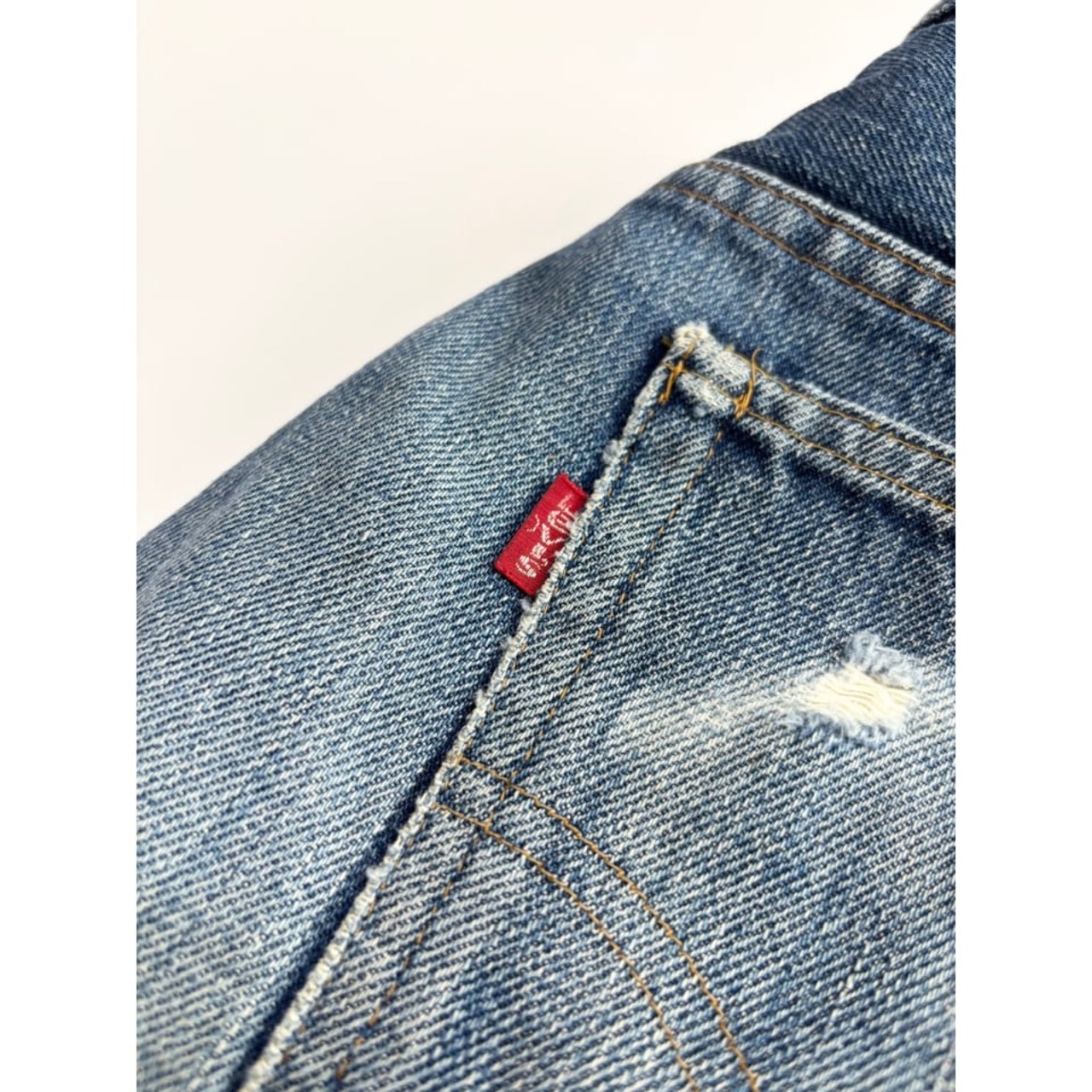 70s Levi’s 517 "SINGLE" BOOT CUT DENIM MADE IN USA  Size W32L32→W32L31