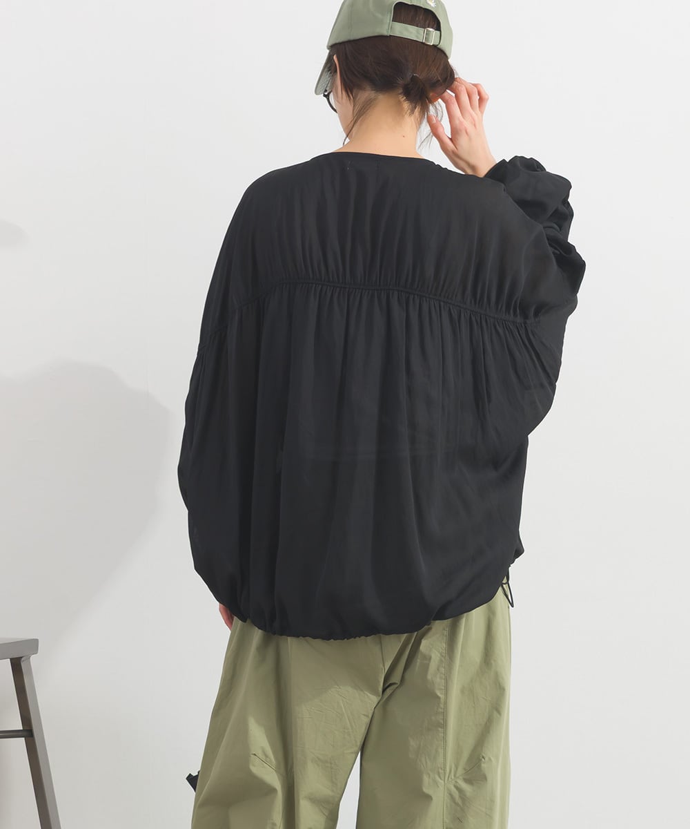 K261031 シアーモモンガZIPブルゾン / Sheer Flying Squirrel Zip-Up