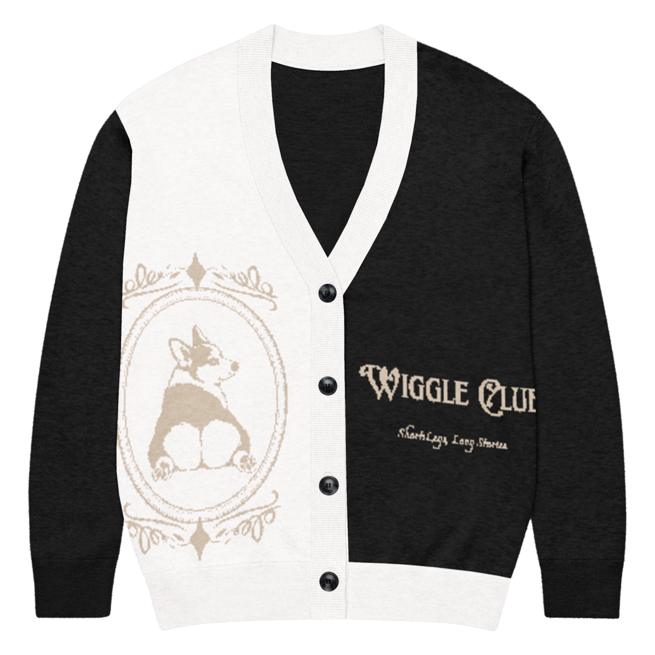 ROYAL BUM Knit Cardigan　[T0097]