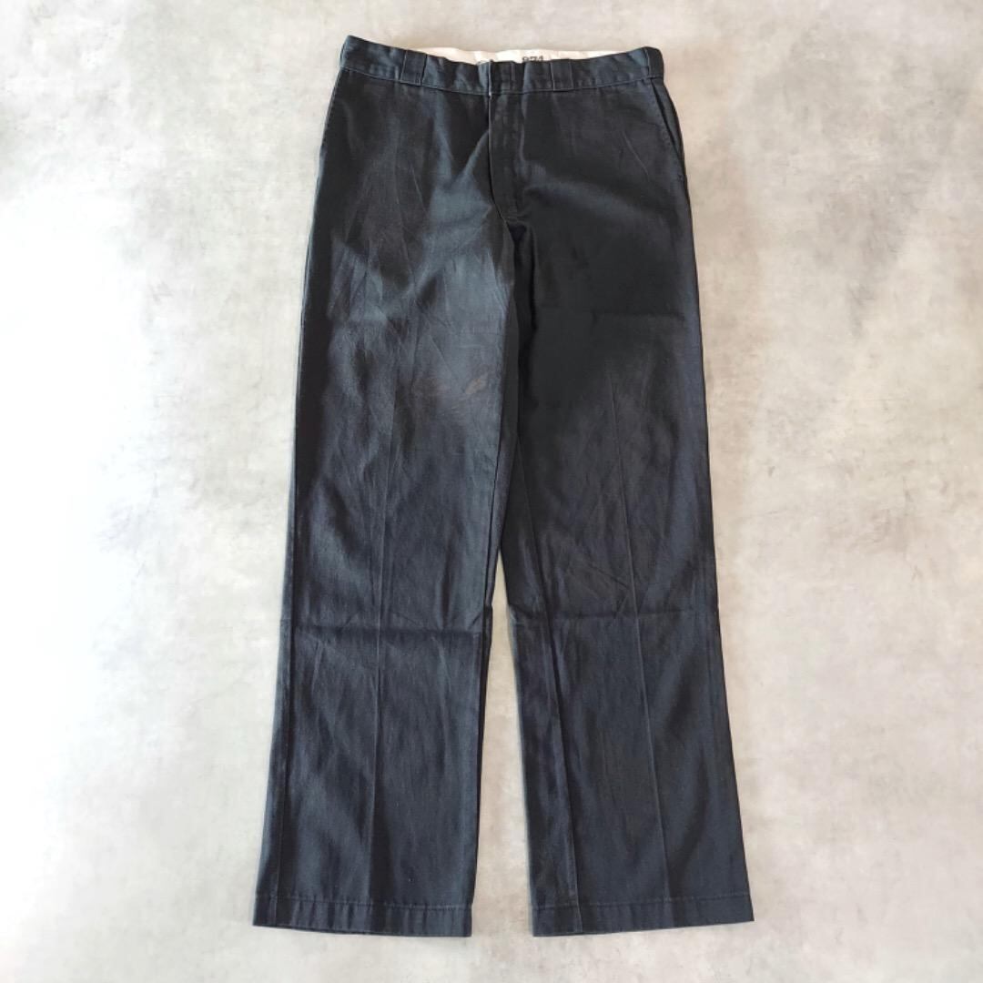 Dickies ディッキーズ 874 W36 ワークパンツ チノ 黒 15386